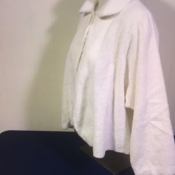 Cute bed jacket women’s made in USA size medium - Picture 5 of 5